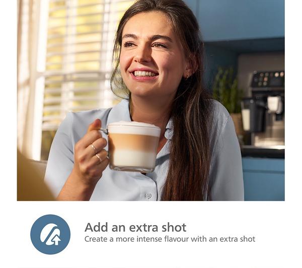 Philips Series 5500 Silver Finish LatteGo Coffee Machine