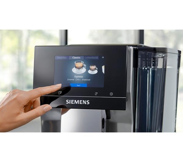 Premium Graphite Finish Siemens EQ700 Coffee Machine