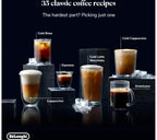 Premium Silver Finish DeLonghi PrimaDonna Coffee Machine