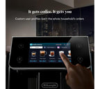 Premium Silver Finish DeLonghi PrimaDonna Coffee Machine