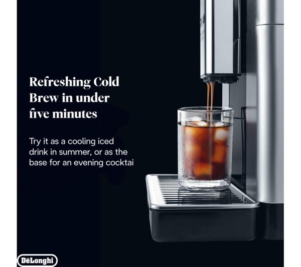 Premium Silver Finish DeLonghi PrimaDonna Coffee Machine