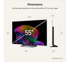 OLED 4K 165Hz AI Smart TV 55 Inch LG C6 Series 2026