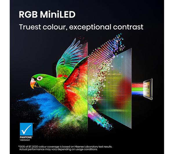 RGB Mini LED 55 Inch 4K 180Hz AI Smart TV With Freely