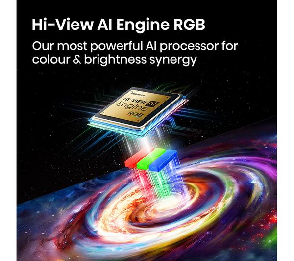 RGB Mini LED 55 Inch 4K 180Hz AI Smart TV With Freely