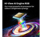 RGB Mini LED 55 Inch 4K 180Hz AI Smart TV With Freely