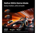 RGB Mini LED 55 Inch 4K 180Hz AI Smart TV With Freely