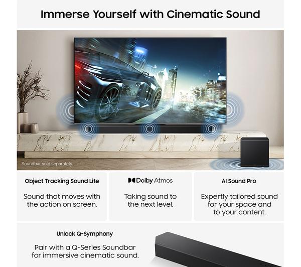 Micro RGB LED Samsung R85H 55 Inch 4K Smart AI TV 2026