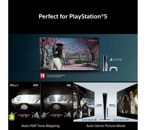 Sony BRAVIA True RGB Mini LED 4K HDR Smart TV 65 Inch 2026