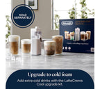 Whole Bean DeLonghi Rivelia Black Automatic Coffee Machine
