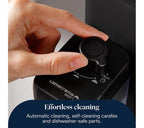Whole Bean DeLonghi Rivelia Black Automatic Coffee Machine
