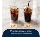 Whole Bean DeLonghi Rivelia Black Automatic Coffee Machine