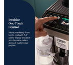 Titanium Finish DeLonghi Magnifica Duo Bean To Cup Machine