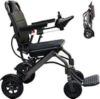 Ultra Lightweight Foldable Electric Wheelchair for Adults, 13 kg Portable Power Chair, 19 km Range