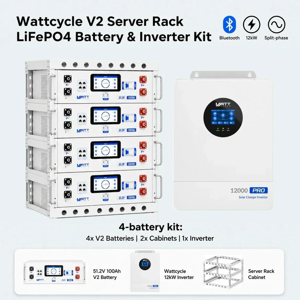 48V 100Ah LiFePO4 Server Rack Battery V2.5