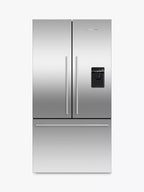 569L French Door Freestanding Fridge Freezer, Stainless Steel, Frost Free, E Energy Rating