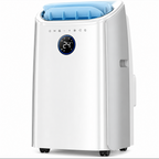 12,000 BTU Portable AC with Smart App & Voice Control – 3-in-1 Cooling, Fan, Dehumidifier