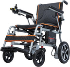 Ultra Lightweight Foldable Electric Wheelchair for Adults, 33 lb Portable Power Chair