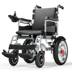 Lightweight Foldable Electric Wheelchair for Adults, 25+ Mile Travel Range, Portable Power Chair, Durable Alloy Frame