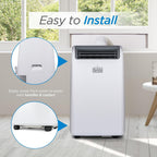 14,000 BTU Portable Air Conditioner – 3-in-1 Cooling, Fan & Dehumidifier, Remote, Window Kit