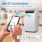 14,000 BTU Portable Air Conditioner – 3-in-1 Cooling, Fan & Dehumidifier, Remote, Window Kit