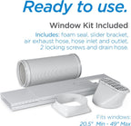 14,000 BTU Portable Air Conditioner – 3-in-1 Cooling, Fan & Dehumidifier, Remote, Window Kit