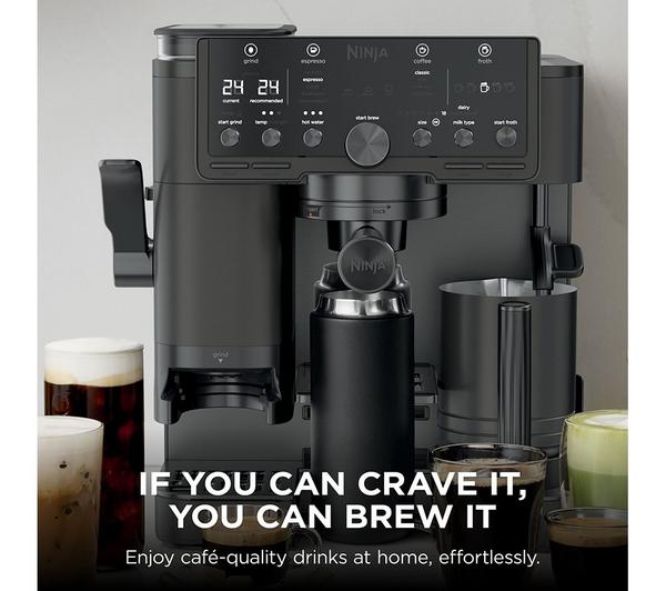 Ninja Luxe Café Pro Black Bean To Cup Coffee Maker