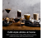 Premium Silver Finish Ninja Luxe Café Coffee Machine