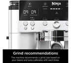 Premium Silver Finish Ninja Luxe Café Coffee Machine