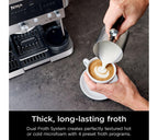 Premium Silver Finish Ninja Luxe Café Coffee Machine