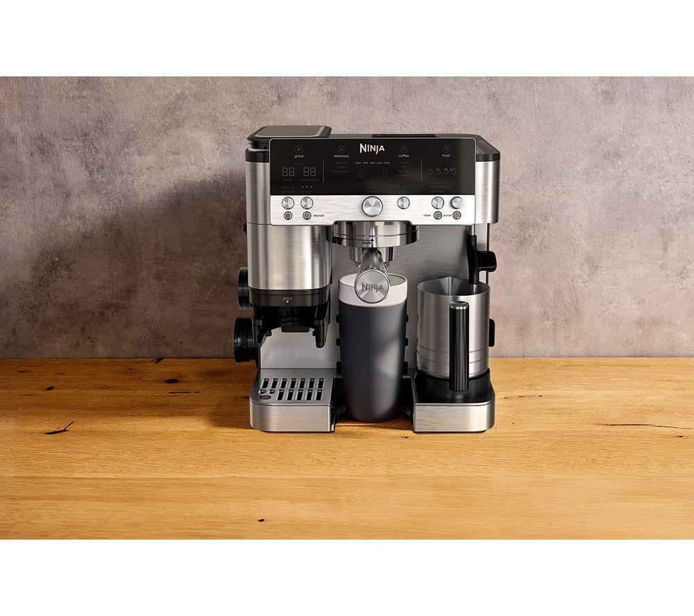 Premium Silver Finish Ninja Luxe Café Coffee Machine
