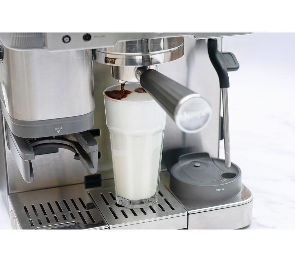 Premium Silver Finish Ninja Luxe Café Coffee Machine