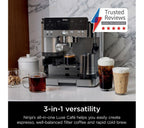 Premium Silver Finish Ninja Luxe Café Coffee Machine