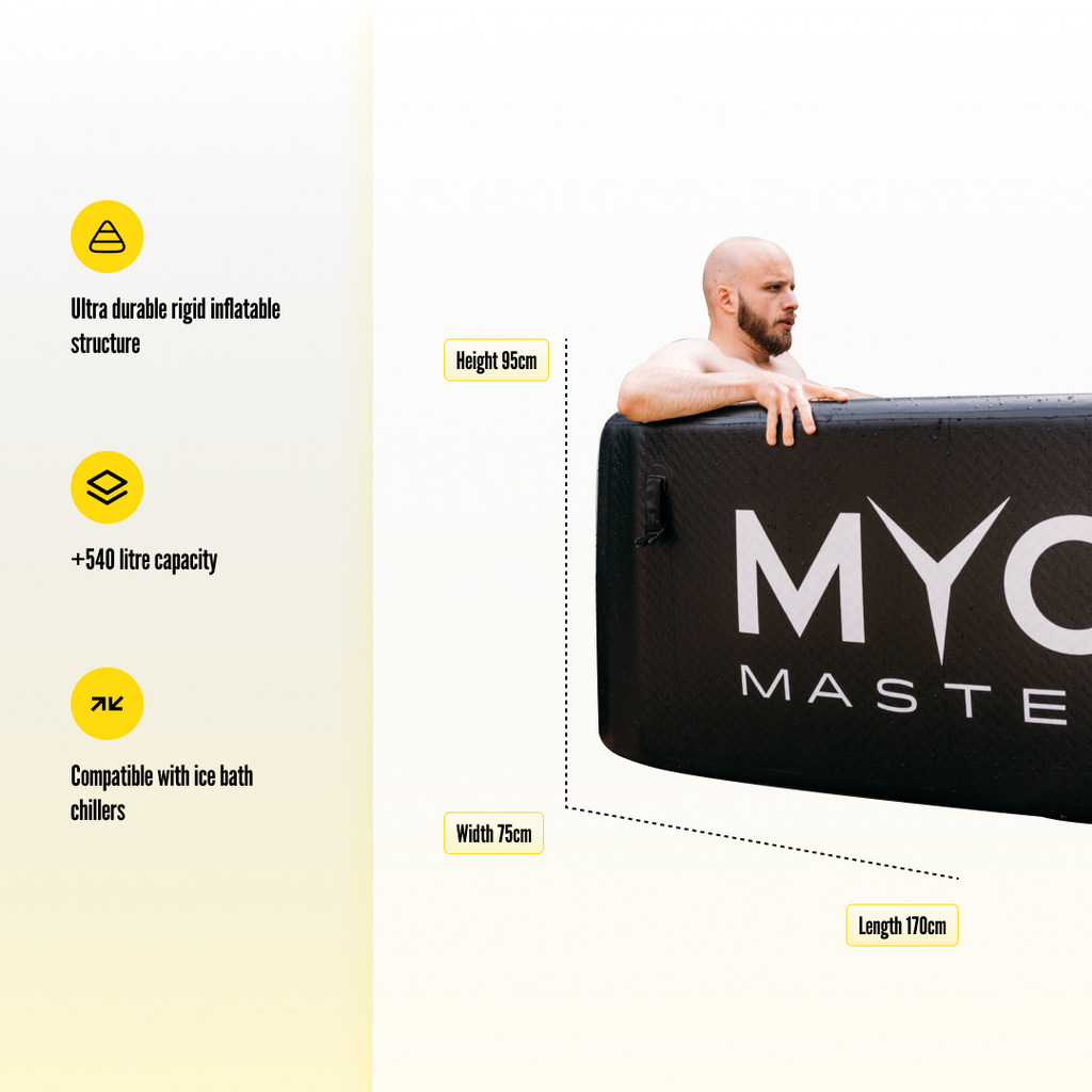 Natural Wood MyoSauna MyoFreeze MyoChill Hot Cold Bundle