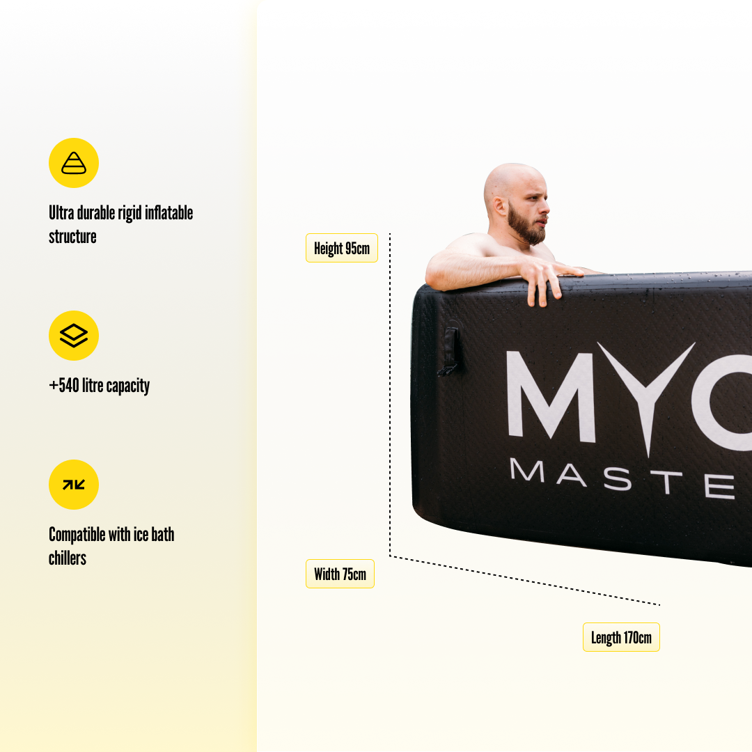 Natural Wood MyoSauna MyoFreeze MyoChill Hot Cold Bundle