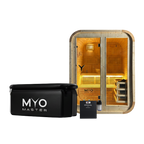 Natural Wood MyoSauna MyoFreeze MyoChill Hot Cold Bundle