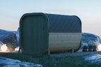 Scandinavian Spruce Timber Garden Sauna For 4 To 6 People